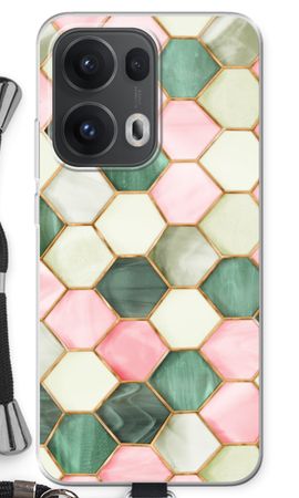 Hexagons in stained glass