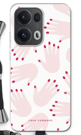 Hands pink