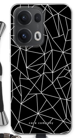 Geometric lines white