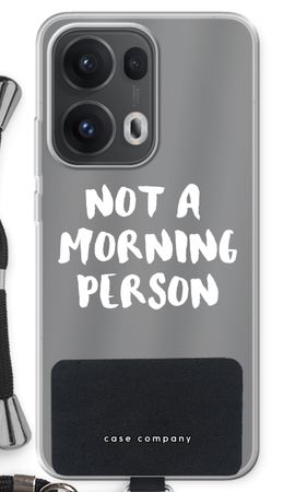 Morning person