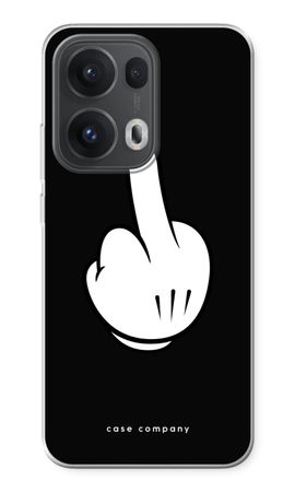 Middle finger black