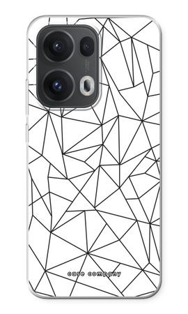 Geometric lines black