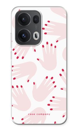 Hands pink