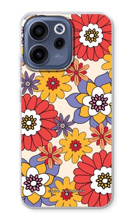 Retro Flowers - Yellow
