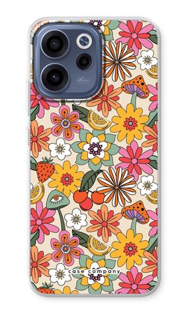 Retro Flowers N°2 - Yellow