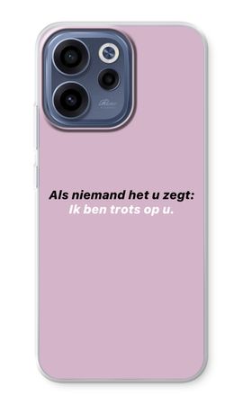 Ik ben trots op u