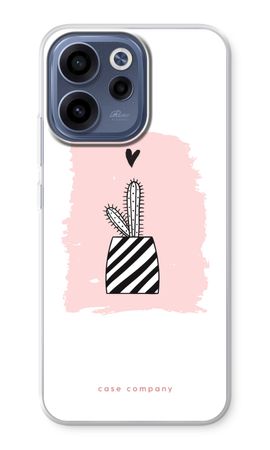 Black and white cactus