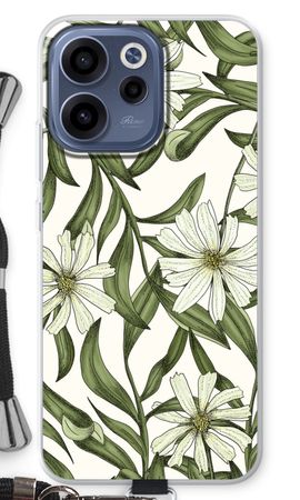 White flower pattern