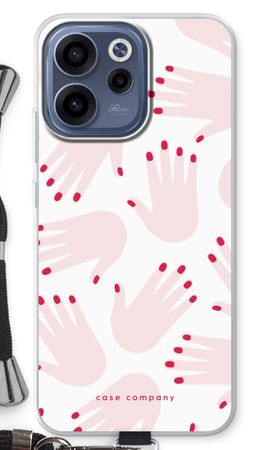 Hands pink