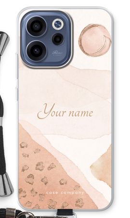 Gold Spots Namecase - Blush