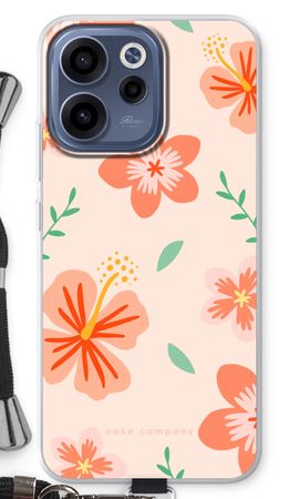 Tropical Pink Flowers
