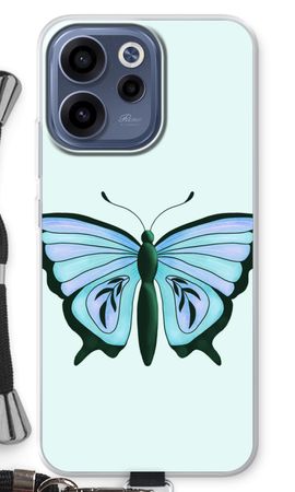 Blauer Schmetterling