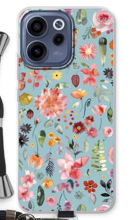 Bunte Pflanzen und Blumen