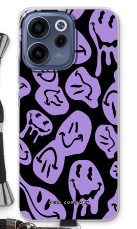 Melting Smiley - Purple