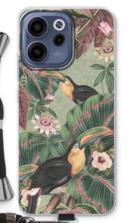 Tropical jungle toucan