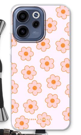 Pink Smiley Flower