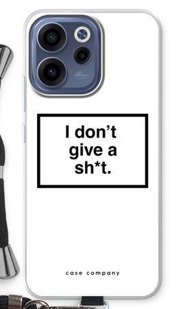 Don't give a shit