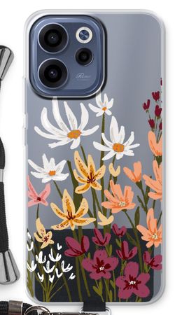 Painted wildflowers