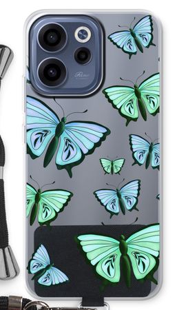 Blue & Green Butterflies