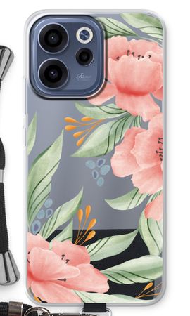 Fleurs roses douces