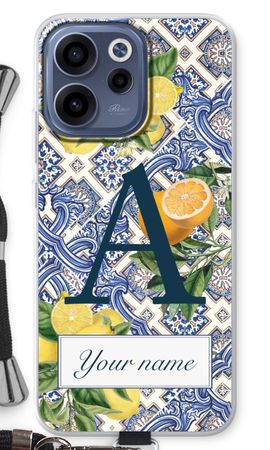 Monogram Blue tiles