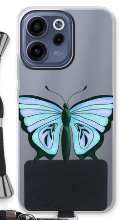 Blauer Schmetterling
