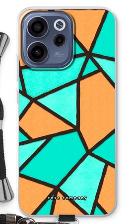 Stained glass - Orange