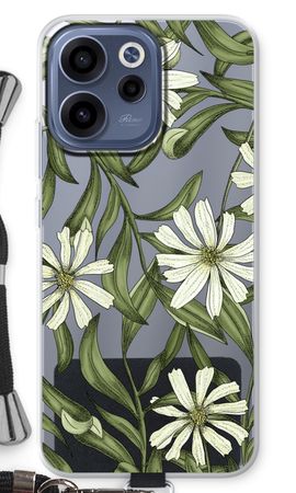White flower pattern