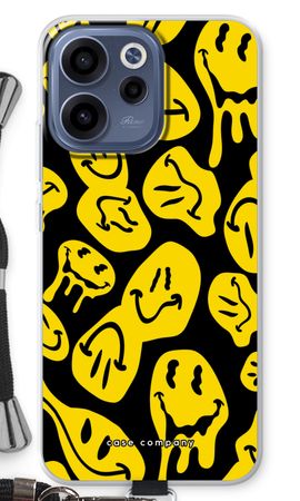 Melting smiley - Yellow