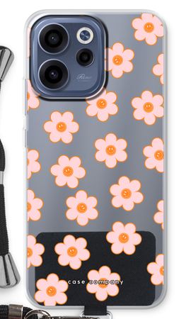 Pink Smiley Flower