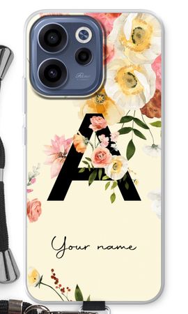 Flirty Flowers Monogram