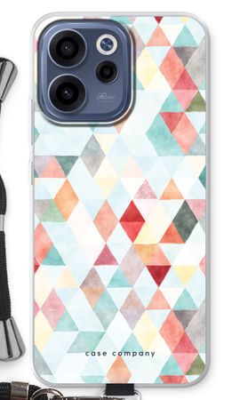 Coloured triangles pastel