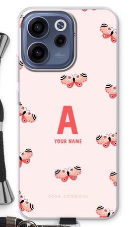 Rosy Butterflies Monogram