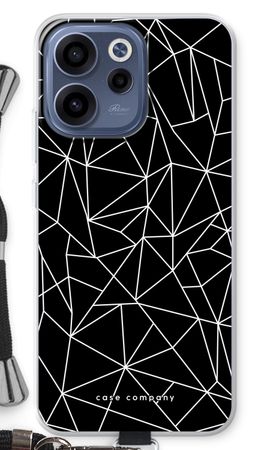 Geometric lines white