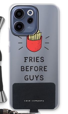 Fries before guys