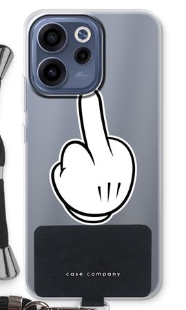 Middle finger black