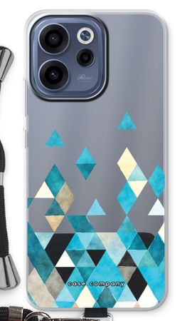 Coloured triangles blue