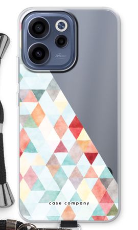 Coloured triangles pastel