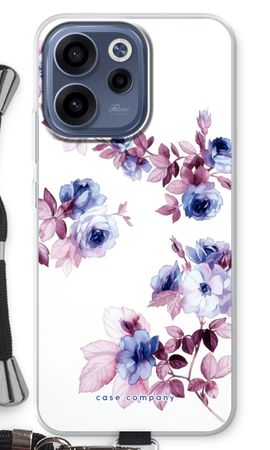 Water paint flowers