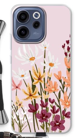 Painted wildflowers