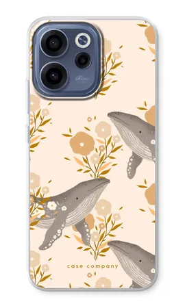 Floral Whales, Mehki ovitek Oppo Reno15 F