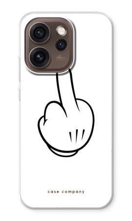 Middle finger white