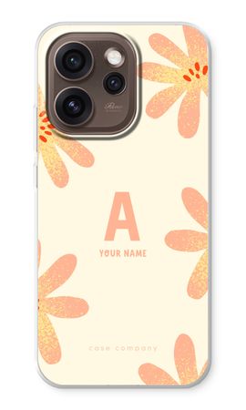 Peach Blossom Monogram