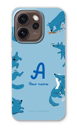 Playful Dogs Monogram