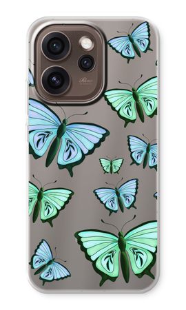 Blue & Green Butterflies