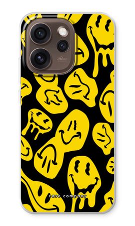 Melting smiley - Yellow
