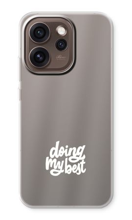 Doing my best