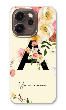 Flirty Flowers Monogram