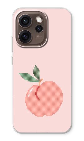 Stitched Peach