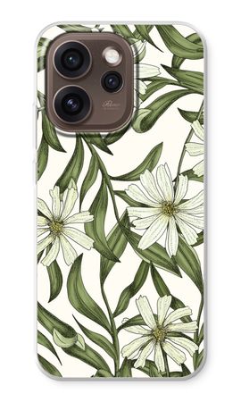 White flower pattern
